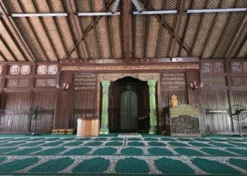 Masjid Indah di Pulau Gajah yang Menenangkan Jiwa
