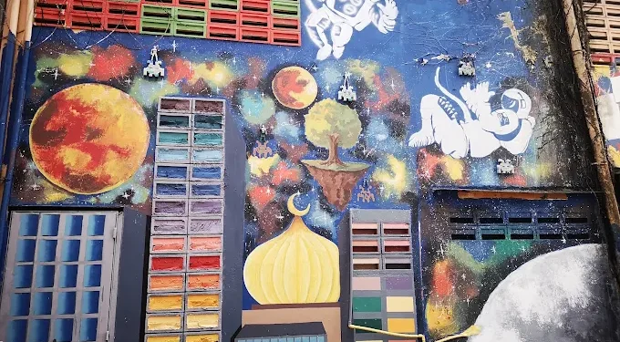 Spot Wajib Singgah di Kota Bharu: Street Art Kota Bharu yang Penuh Warna & Cerita
