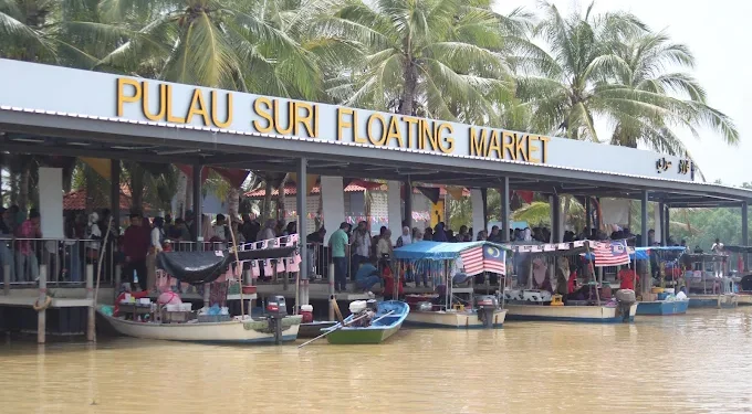Pasar Terapung Pulau Suri di Tumpat – Syurga Makanan Atas Air Yang Buat Orang Sanggup Datang Awal