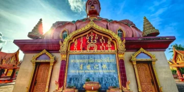 Spot Wajib Singgah di Tumpat: Wat Machimmaram & Patung Buddha Duduk Gergasi